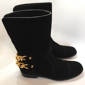 Giuseppe Zanotti women's suede leather boot